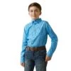 Boy's Ariat Lake Classic Fit Button Down Shirt #10043714 -Western Kidz Sales de6d36f2a488703fc9611ec6e1f8f467