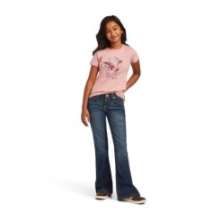 Girl's Ariat REAL Moo-Chacha T-Shirt #10040641 -Western Kidz Sales e314b14c0773bac269ac896e2a3bc962