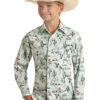 Boy's Rock & Roll Cowboy Snap Front Shirt #RRBSOSR0Q7