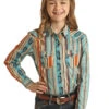 Girl's Rock & Roll Cowgirl Snap Front Shirt #RRGSOSR095 -Western Kidz Sales e9a2d423f799bf47a18e2d6fe7eca7c8