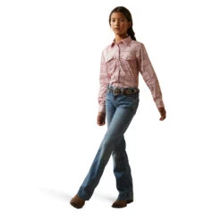 Girl's Ariat Paisley Snap Front Shirt #10043816 -Western Kidz Sales e9c8224fa44e0aa58afbecaa5df74858