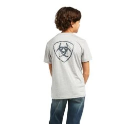 Boy's Ariat Charger Shield T-Shirt #10039585 -Western Kidz Sales ec1458d8588f470f732b171408318bfc