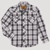 Boy's Wrangler Retro Snap Front Shirt #112317125 -Western Kidz Sales f06b3b2e3733b9065ebc215afb4c160f