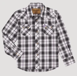 Boy's Wrangler Retro Snap Front Shirt #112317125