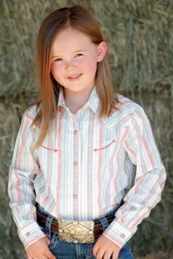 Cinch Girl's Cruel Girl Snap Front Shirt #CTW3370007MUL