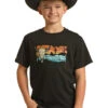 Boy's Rock & Roll Cowboy T-Shirt #RRBT21R0IS