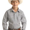 Boy's Rough Stock Snap Front Shirt #RSBSOSRZDC -Western Kidz Sales f97e3c9553bf54c6605856faa93b7b8c