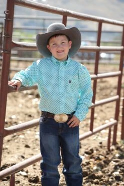 Boy's Cinch Button Down Shirt #MTW7060290
