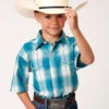 Boy's Roper Snap Front Shirt #03-031-0278-4046 -Western Kidz Sales fef9df1edd74b91229ed4ba14186c23d