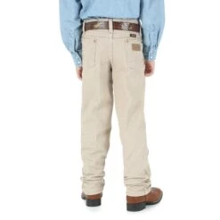Boy's Wrangler Cowboy Cut Original Fit Jean #13MWBTN (8-16) -Western Kidz Sales ww re 13MWBTN hr 2