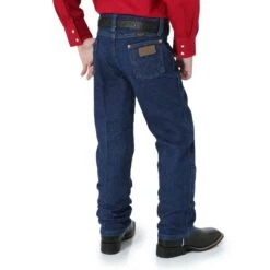 Boy's Wrangler Cowboy Cut Original Fit Jean #13MWZBP (8-16) -Western Kidz Sales ww re 13MWZBP hr 2
