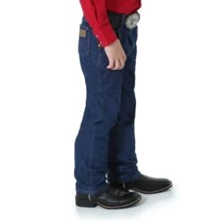 Boy's Wrangler Cowboy Cut Original Fit Jean #13MWZBP (8-16) -Western Kidz Sales ww re 13MWZBP hr 3